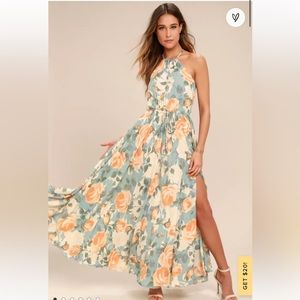 lulu’s precious memories floral dress